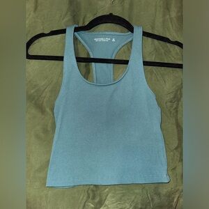 Green Abercrombie Workout Tank
